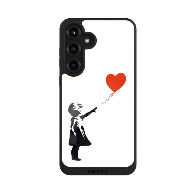 Galaxy S25 + NIVOpure Girl With Red Balloon