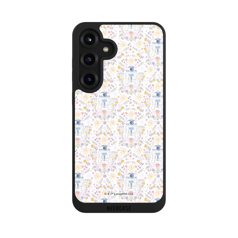 Galaxy S25 + NIVOpure R2D2 Blumen