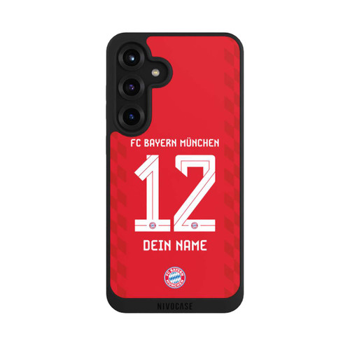 Samsung Galaxy S25+  NIVOpure FC Bayern München Trikot Personalisierbar 25-26