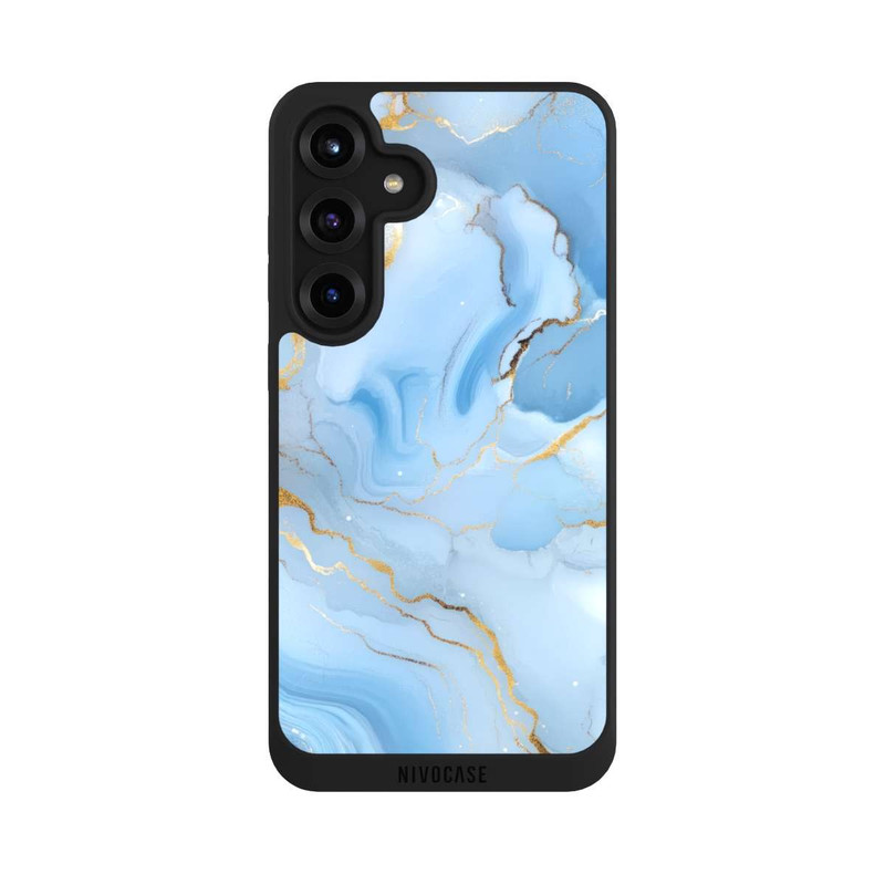 Galaxy S25 + NIVOpure Blue Marble Goldprint
