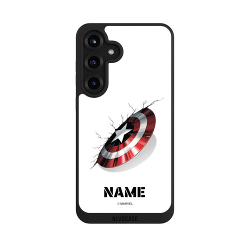 Samsung Galaxy S25+  NIVOpure Captain America Shield Personalisierbar