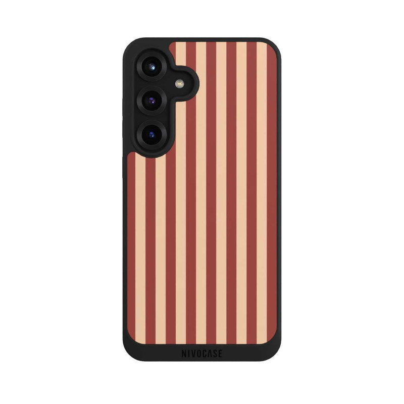 Galaxy S25 + NIVOpure Streifen Tan