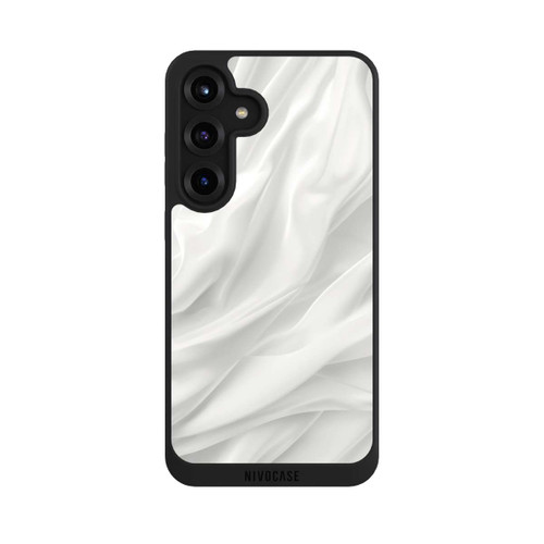 Samsung Galaxy S25+  NIVOpure White Satin Smooth Texture With AI