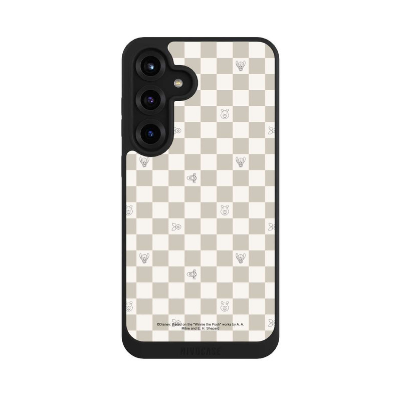 Galaxy S25 + NIVOpure Winnie Puuh Kariert Beige