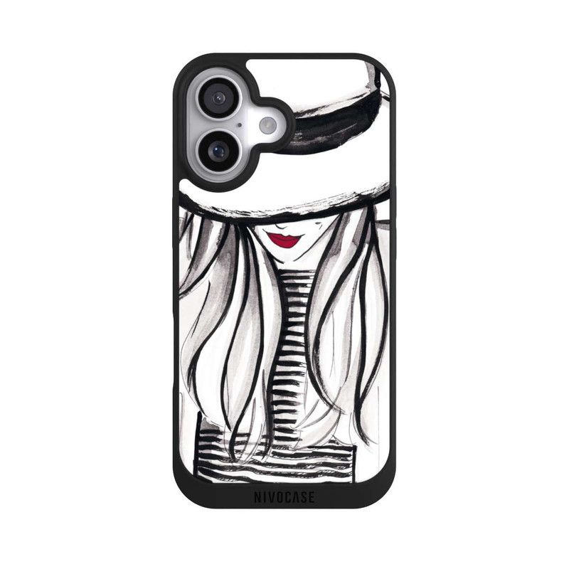 iPhone 17 NIVOpure Powerfrau mit Hut