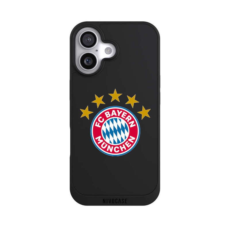 iPhone 17 NIVOpure FCB Logo mit Sterne - ohne Hintergrund