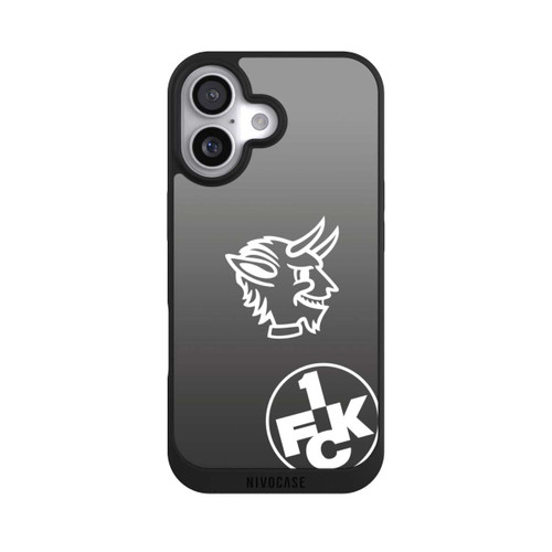 Apple iPhone 17 NIVOpure Teufelskopf FCK auf Schwarz