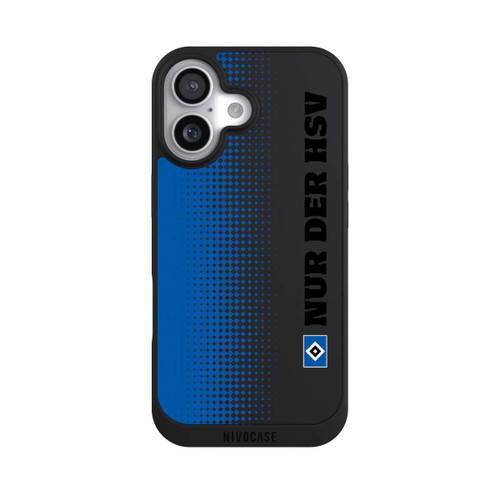 Apple iPhone 17 NIVOpure Nur der HSV - Rautenraster Blau - ohne Hintergrund