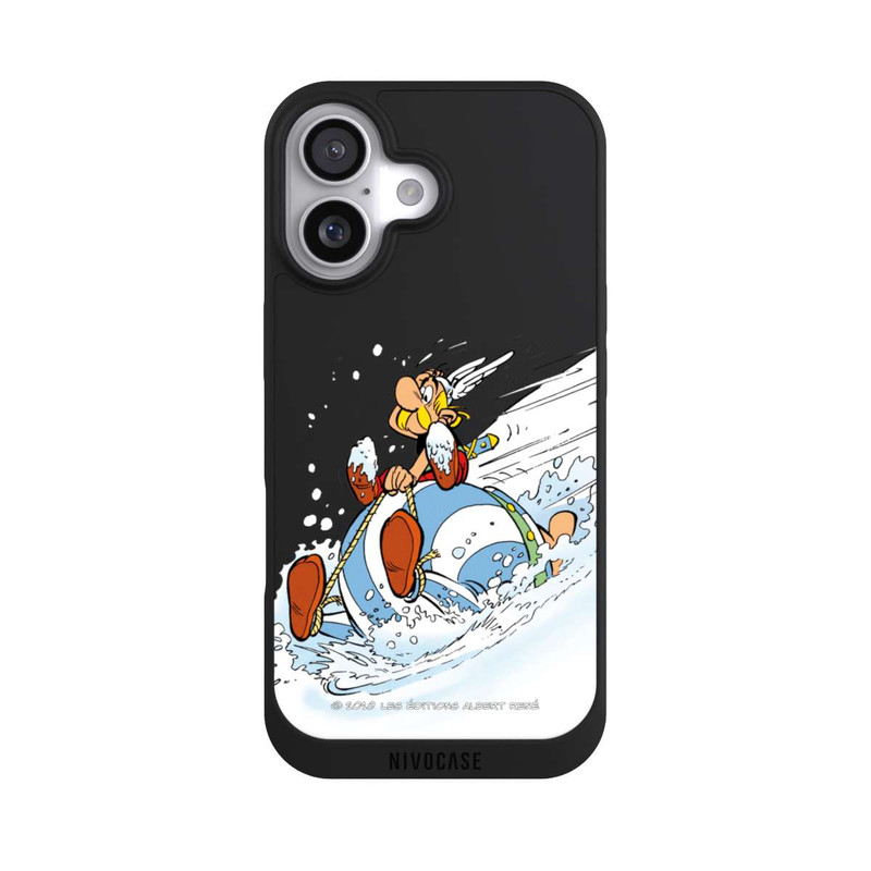 iPhone 17 NIVOpure Astérix & Obélix Luge Transparent
