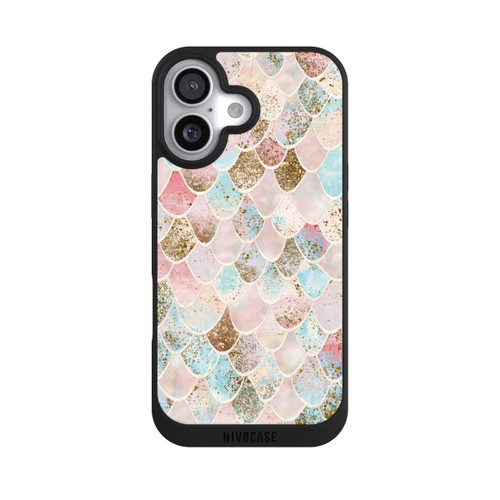 Apple iPhone 17 NIVOpure Glitzer Look Meerjungfrau Muster
