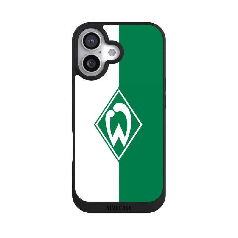 iPhone 17 NIVOpure Weiß-Grün - Werder Bremen