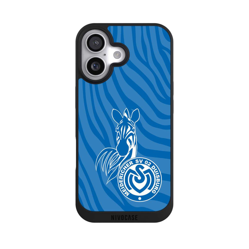 iPhone 17 NIVOpure Zebra Hellblau - MSV