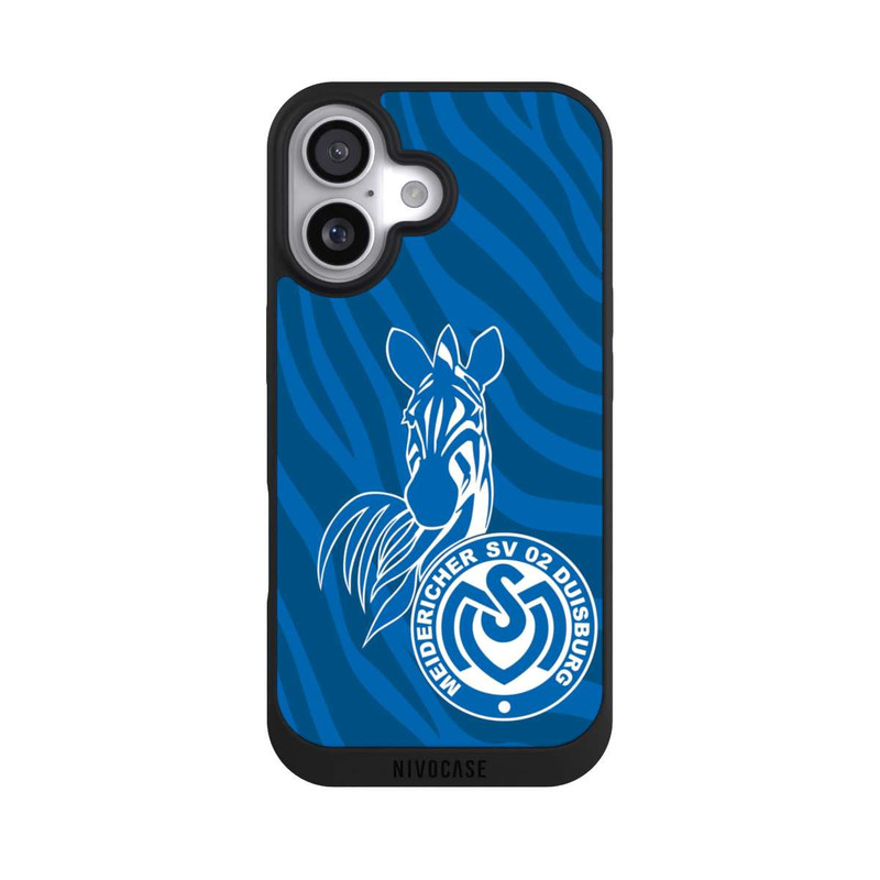 iPhone 17 NIVOpure Zebra Dunkelblau - MSV