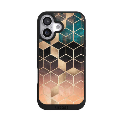 Apple iPhone 17 NIVOpure Ombre Traum Würfel Gold Druck