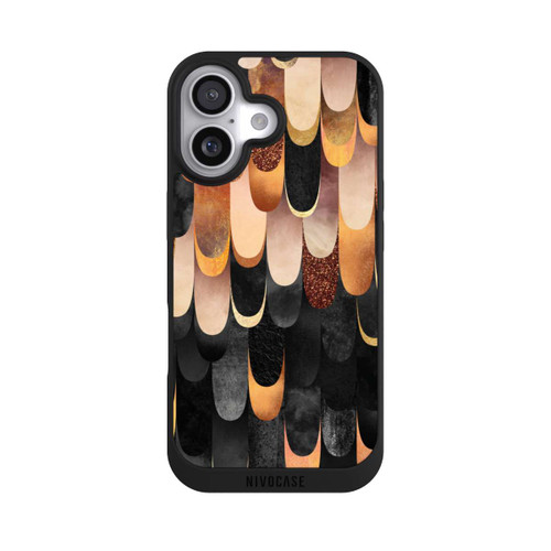 Apple iPhone 17 NIVOpure Gefiedertes Kupfer und Schwarz