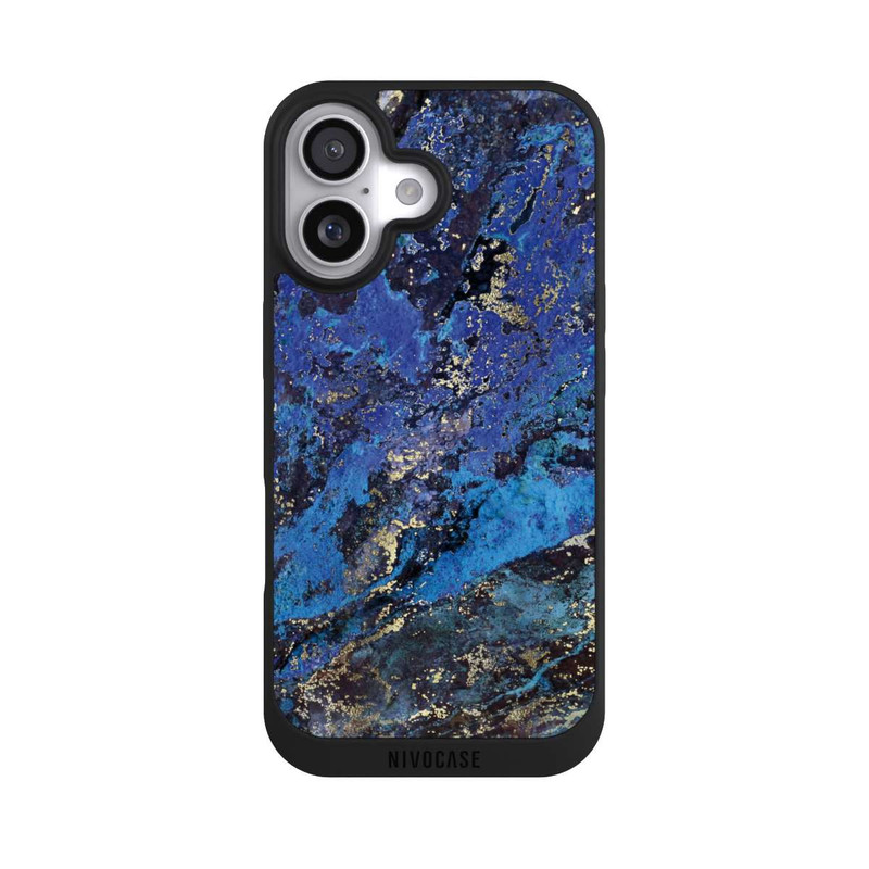iPhone 17 NIVOpure Lapislazuli blau und gold