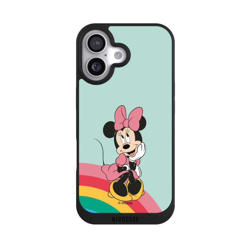 iPhone 17 NIVOpure Minnie Regenbogen Portrait