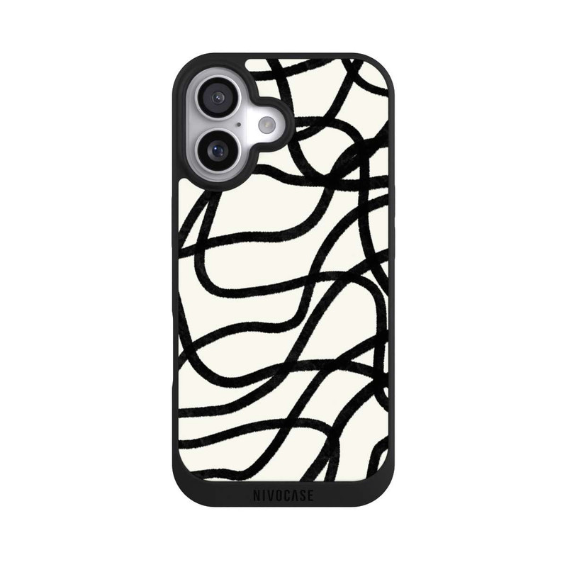 iPhone 17 NIVOpure Black Lines