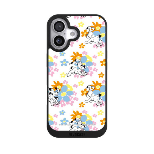 Apple iPhone 17 NIVOpure Idéfix sur fleurs colorées