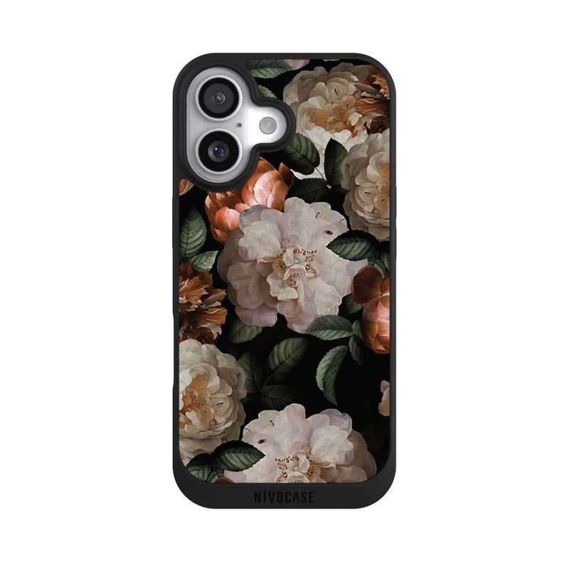 iPhone 17 NIVOpure Tapete mit Kupferrosen