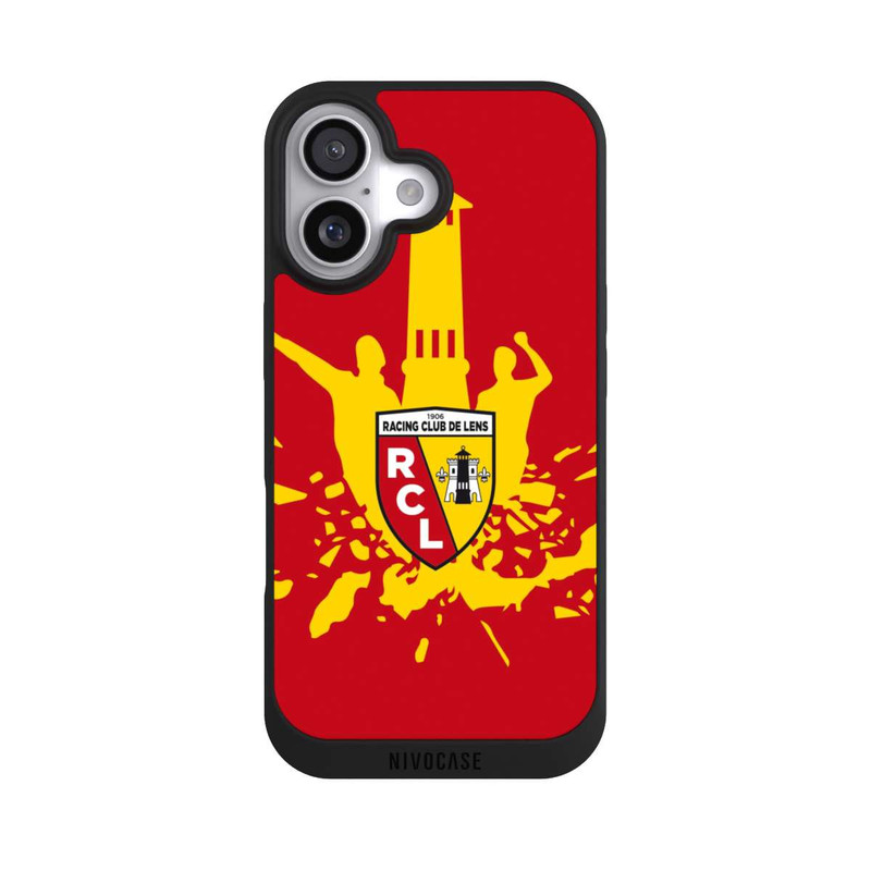 iPhone 17 NIVOpure Tour RCL jaune sur rouge