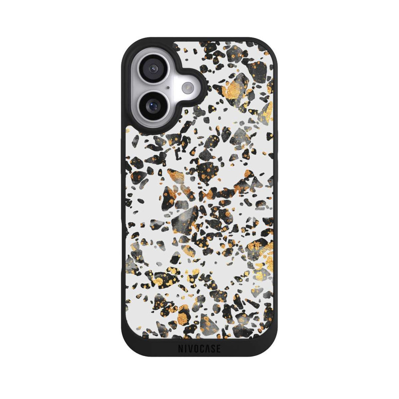 iPhone 17 NIVOpure Gold Speckled Terrazzo