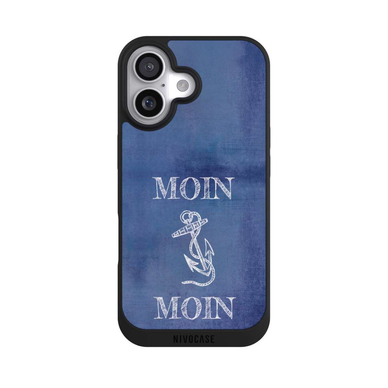 iPhone 17 NIVOpure Moin Anker grunge blau