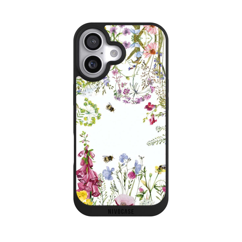 iPhone 17 NIVOpure Sommerwiese Wildblumen Rahmen