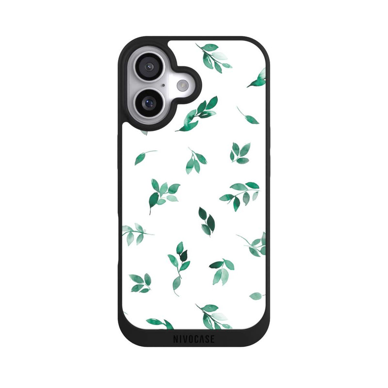 iPhone 17 NIVOpure Feuilles d'automne Eucalyptus vert