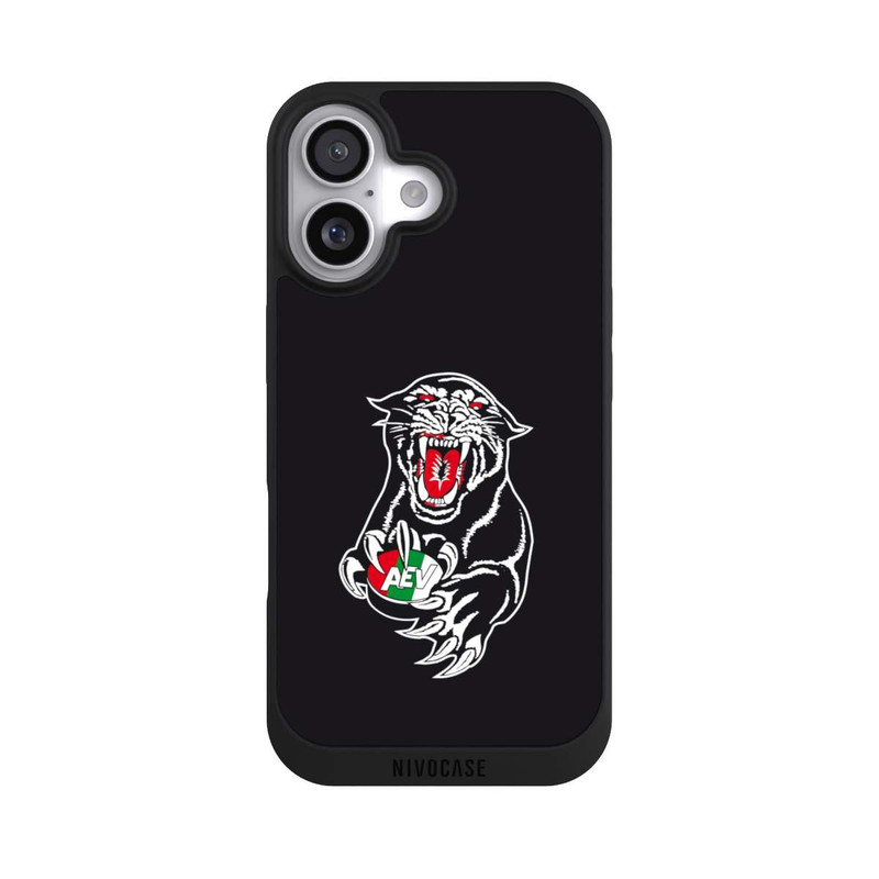 iPhone 17 NIVOpure Augsburger Panther Logo noir