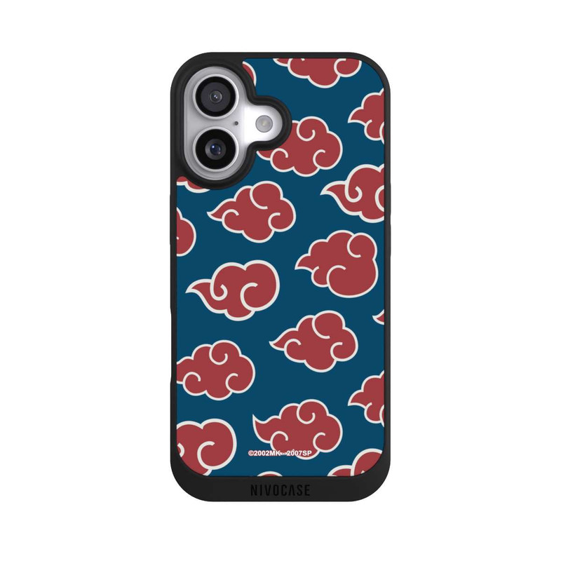 iPhone 17 NIVOpure Akatsuki Pattern Blue