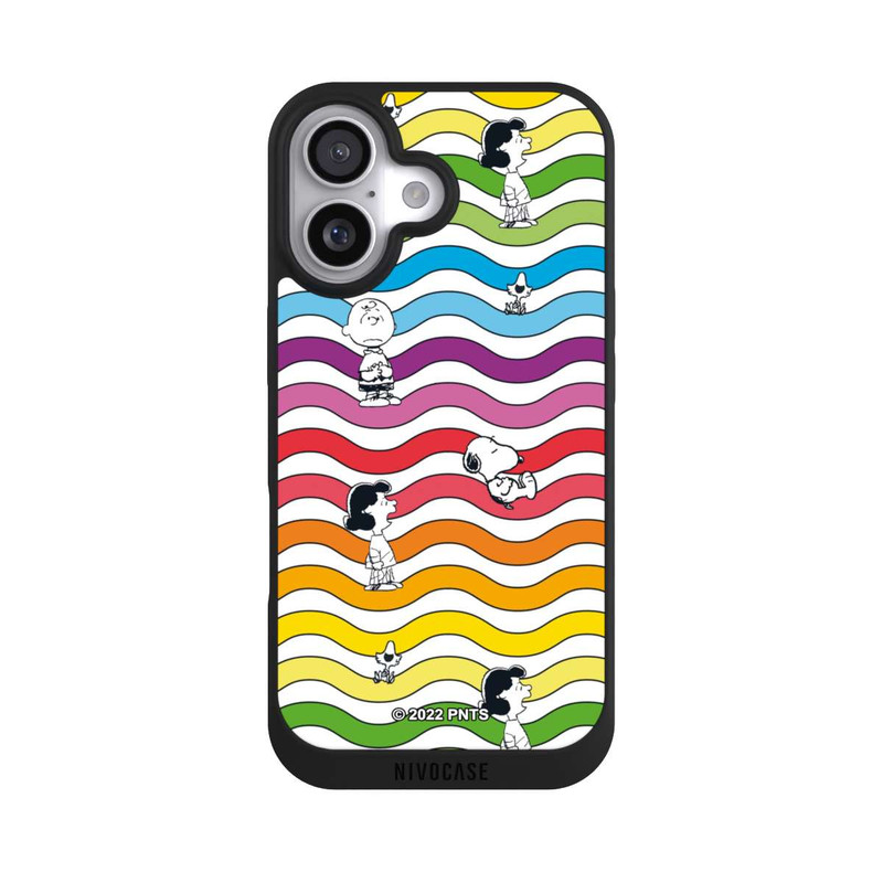 iPhone 17 NIVOpure Snoopy Pattern Rainbow