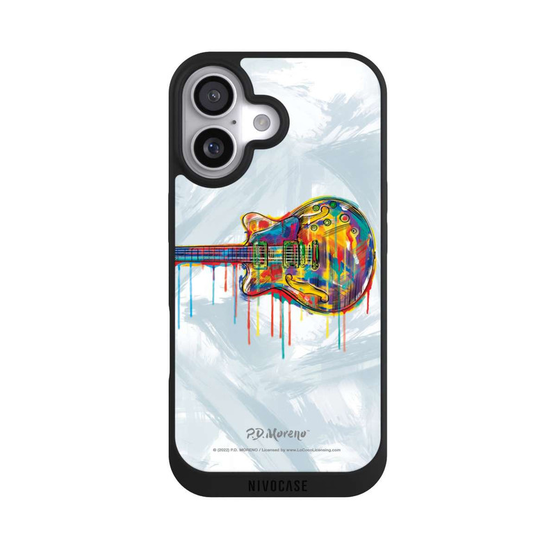 iPhone 17 NIVOpure Electric Guitar Art par P.D. Moreno