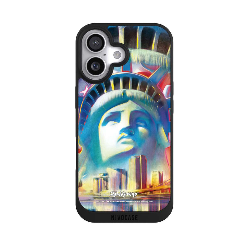 iPhone 17 NIVOpure New York Liberty Art par P.D. Moreno