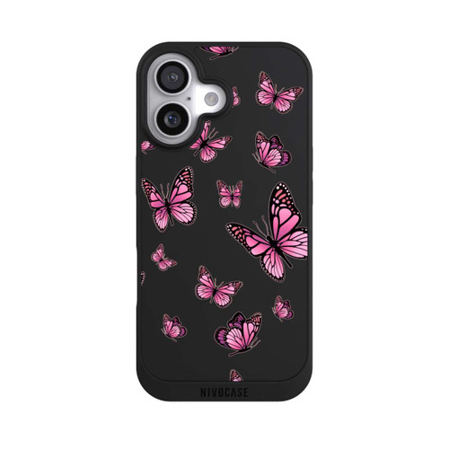 Apple iPhone 17 NIVOpure Schmetterlinge pink