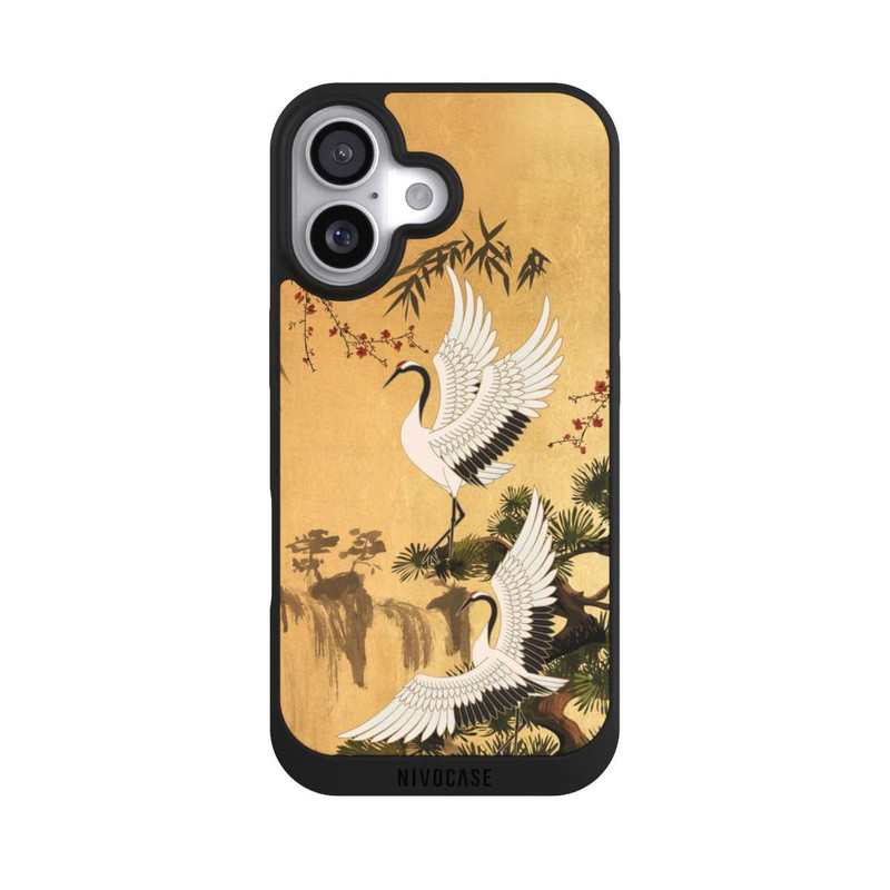 iPhone 17 NIVOpure Cranes Gold Japan 2