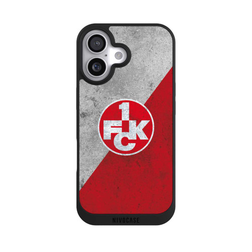 Apple iPhone 17 NIVOpure 1.FC Kaiserslautern-Beton Logo red