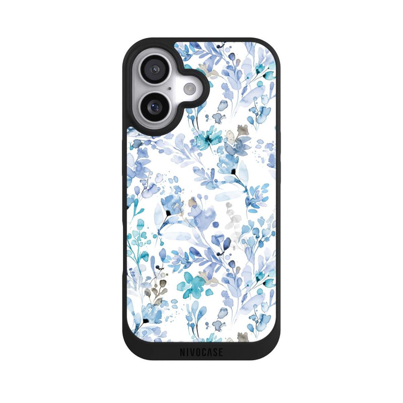 iPhone 17 NIVOpure Frühlingsunkraut blau