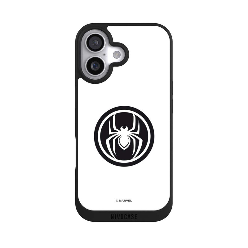 iPhone 17 NIVOpure Spider-Man Logo White