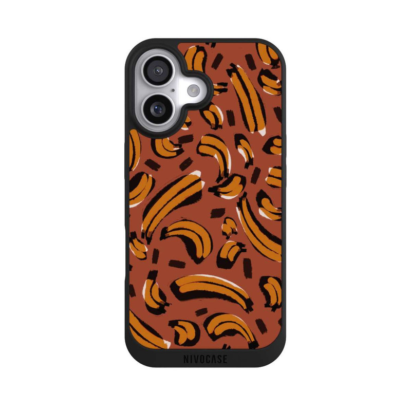 iPhone 17 NIVOpure Motif abstrait de bananes
