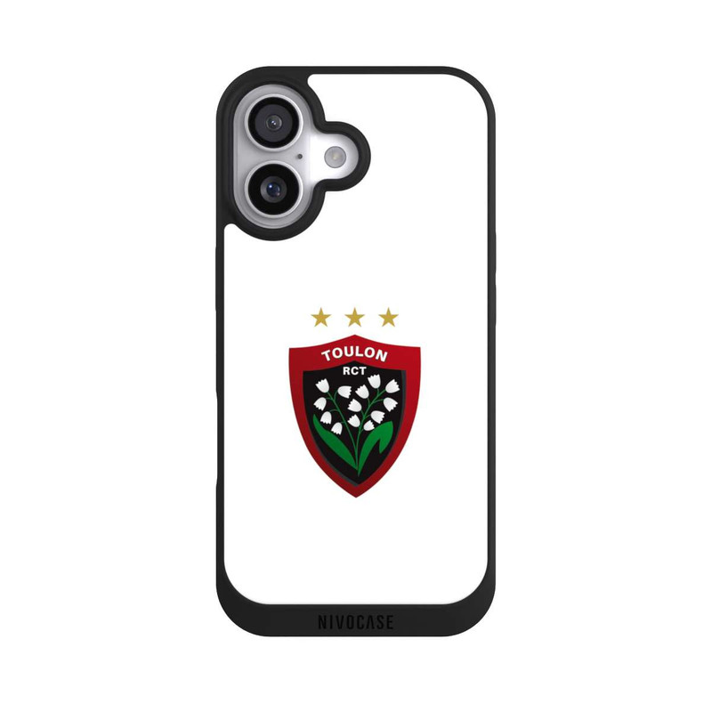 iPhone 17 NIVOpure Logo RC Toulonnais Blanc