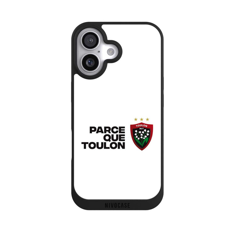 iPhone 17 NIVOpure RC Toulonnais PQT Blanc