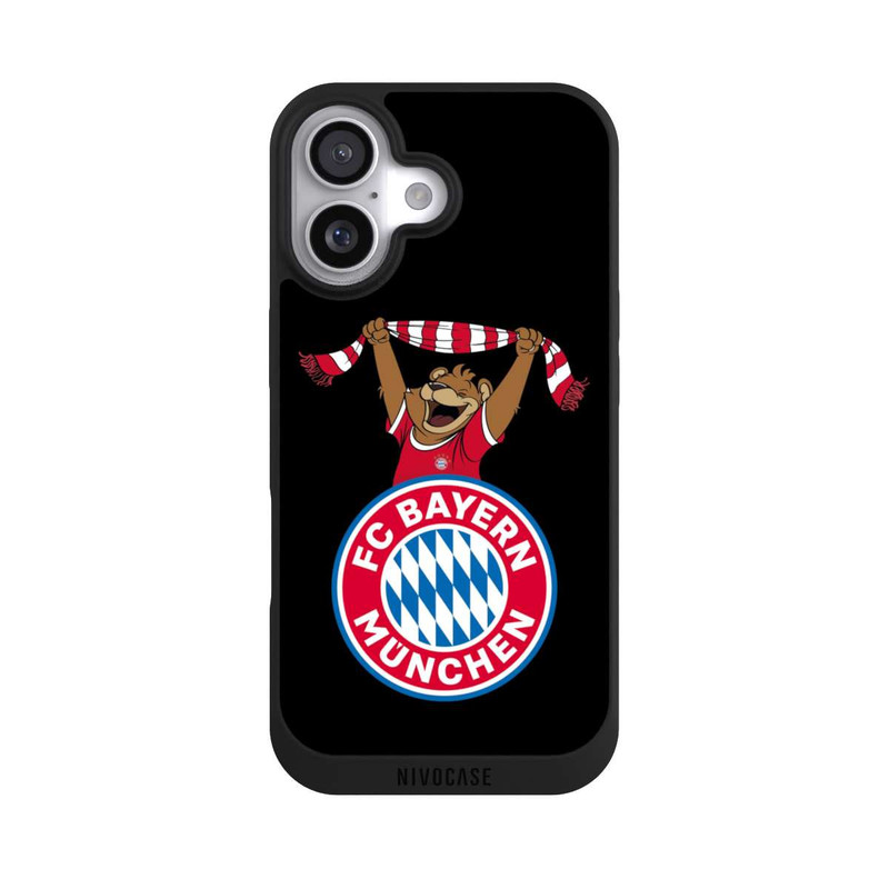 iPhone 17 NIVOpure Bernie Jubel avec écharpe Noir