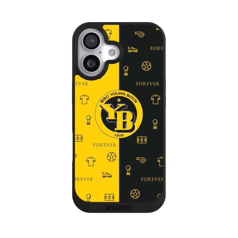 iPhone 17 NIVOpure BSC YB Jaune Noir Motif