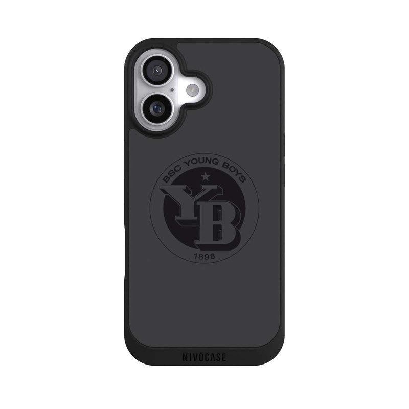 iPhone 17 NIVOpure BSC YB Logo Grau