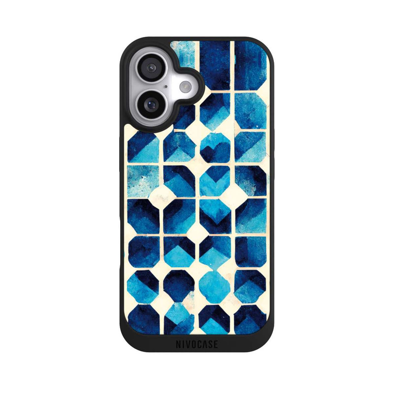 iPhone 17 NIVOpure Blue Pattern