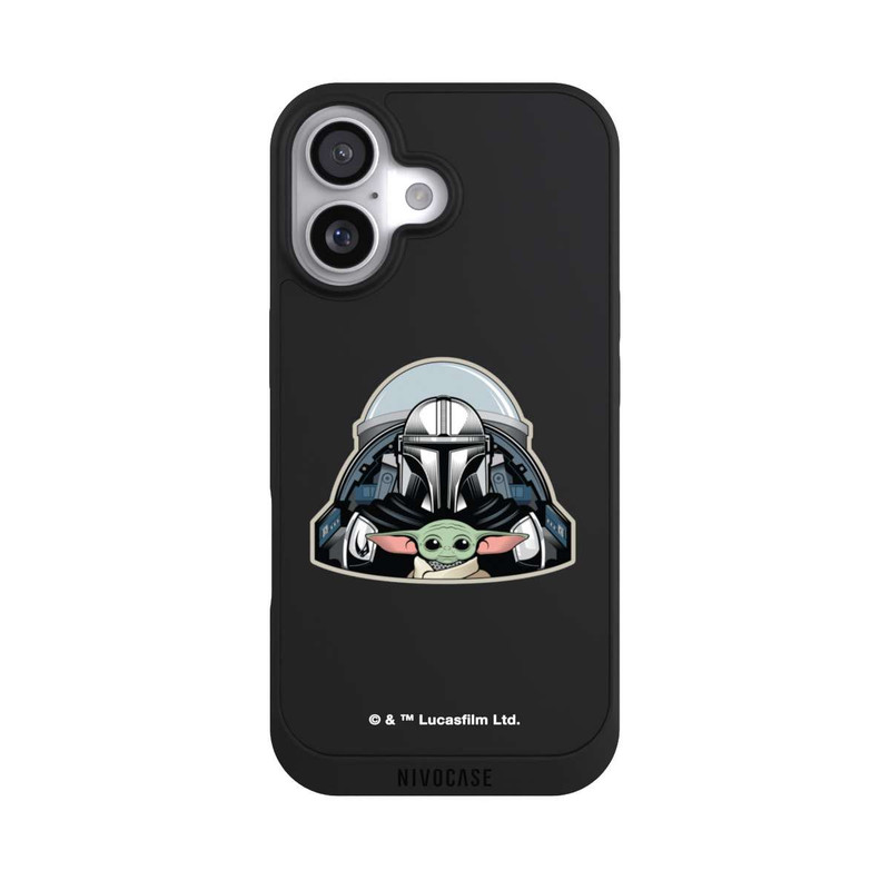 iPhone 17 NIVOpure Mando et Grogu Transparent