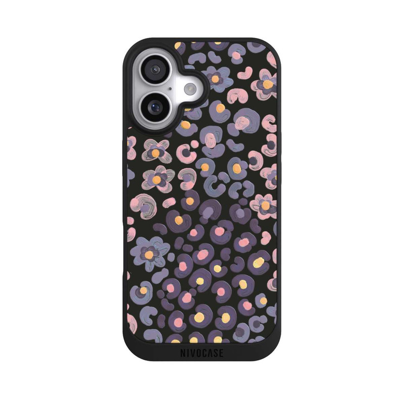 iPhone 17 NIVOpure Peau d'animal avec fleurs
