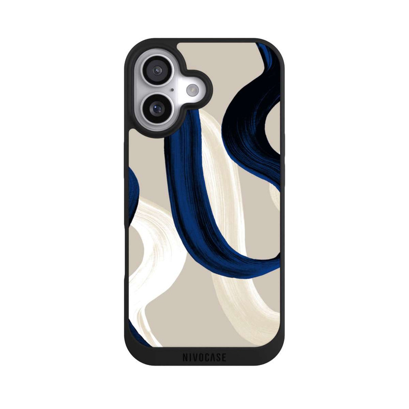 iPhone 17 NIVOpure Abstrakte Pinselstriche 80