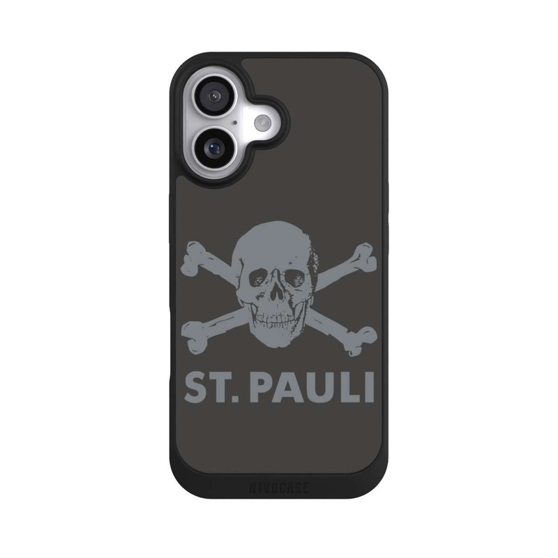 iPhone 17 NIVOpure FC St. Pauli Logo Grau